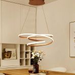 Triolux TRA36501 Eco Ø60 cm LED Avize Sarkıt Freerun - Işık Rengi 6500K Soğuk Beyaz - Antrasit