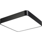 Triolux TRA54058 Eco 30 x 30 cm LED Avize Plafonyer ON4GEN - Işık Rengi 6500K Soğuk Beyaz - Siyah