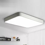 Triolux TRA54067 Eco 90*60 cm LED Avize Plafonyer ON4GEN - Işık Rengi 6500K Soğuk Beyaz - Antrasit