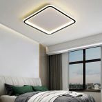 Triolux TRA54101 Eco 60*60 cm LED Avize Plafonyer Basıs - Işık Rengi 6500K Soğuk Beyaz - Siyah