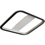 Triolux TRA54102D Eco 80*80 cm LED Avize Plafonyer Basıs - Işık Rengi 3000K Sıcak Beyaz - Siyah