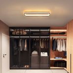 Triolux TRA54112 Eco 60*16 cm LED Avize Plafonyer Basıs - Işık Rengi 4000K Doğal Beyaz - Siyah