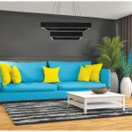 Triolux TRA61111 Eco 60*60 cm LED Avize Sarkıt Kare Quınze - Işık Rengi 6500K Soğuk Beyaz - Antrasit