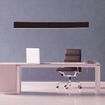 Triolux TRA61700 Eco 120 cm LED Avize Sarkıt L Sıebzıg - Işık Rengi 6500K Soğuk Beyaz - Antrasit