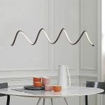 Triolux TRA80011 Eco 100 cm LED Avize Sarkıt Spıral - Işık Rengi 3000K Sıcak Beyaz