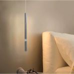Triolux TRA83051 Eco 1*ø25 mm LED Avize Sarkıt Tubo2 - Işık Rengi 3000K Sıcak Beyaz - Siyah