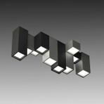 Triolux TRA84002 Eco 90*30 cm LED Avize Plafonyer Lux Cube - Işık Rengi 6500K Soğuk Beyaz