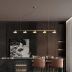 Triolux TRA84004 Eco 120 cm LED Avize Sarkıt Verre - Işık Rengi 3000K Sıcak Beyaz - Antrasit