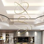 Triolux TRV30307 Pro Ø120 cm LED Avize Sarkıt Lux Mını5 - Işık Rengi 6500K Soğuk Beyaz