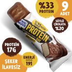 TrioMove Çikolata Kaplamalı Protein Bar - Mangolu ve Sütlü Çikolatalı, %33 Protein, 50 G x 9 Adet - 1 Adet