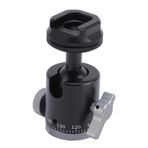 Tripod Topu Başlığı, Tripod Başlığı Kamera 360° Panoramik, 1/4 Vida Bağlantısı, Kaymaz, Monopod Için Tripod Başlığı, Kaydırıcı, DSLR Fotoğraf Makinesi, Video Kamera