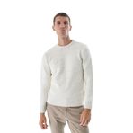 TRİST STAR Erkek Baklava Desenli Triko Kazak TRIST-5332, Kemik - 2XL