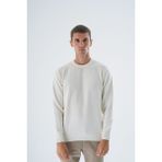Trist Star Erkek Ekru %100 Pamuk Bisiklet Yaka Triko Kazak TRIST-1194 - 2XL
