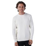 TRİST STAR Erkek Saç Örgülü Kazak Trist-1196, Ekru - 2XL