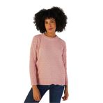 TRİST STAR Kadın Triko Kazak Trist-6151, Pembe - S
