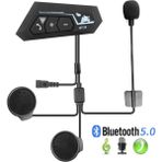 Tristar BT22 Intercom Motosiklet Bluetooth V50 Su Geçirmez
