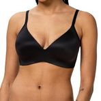 Triumph Body Make-up Soft Touch P Ex C Kup Sütyen, 80D, 208526, siyah, Kadın