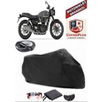 Triumph Speed Twin Branda Siyah Arka Çanta Uyumlu(Topcase) Motosiket Brandası Motor Örtüsü Çadır Su Geçirmez Motosiklet Kılıfı Motor Brandası,lastikli,taşıma Torbalı