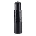 TriWONDER bisiklet gövdesi, alüminyum gidon yükseltici, MTB direksiyon borusu uzatma, yükseklik adaptörü, 28,6 mm 1 1/8 inç ön gövde ayarlanabilir (saf siyah, 138 mm)