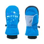 TRIWONDER Çocuk Kayak Eldivenleri Rüzgar Geçirmez ve Sıcak Soğuk Hava Eldivenleri Erkek ve Kız Kış Eldivenleri Koşu Kayak Yürüyüş Yürüyüş Bisiklet Snowboard için (Mavi, XS (5-7 Yaş)))