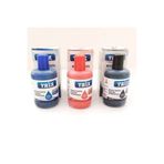 Trix Beyaz Tahta Kalemi Mürekkebi 100 Ml 3 Renk (Kırmızı - Mavi - Siyah) Tkm