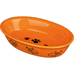 Trixie 0.2 lt 15x10 cm Turuncu Kedi Porselen Mama Su Kabı