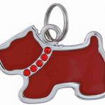 Trixie 22761 3.5x2.5 cm Köpek Şeklinde Köpek İsimlik
