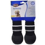Trixie 2'li Siyah L-XL Kaymaz Köpek Çorabı