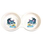 Trixie 4014 2x0.15 lt Porselen Kedi Mama Su Kabı