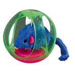 Trixie 4090 6 cm Top İçinde Peluş Fare Kedi Oyuncağı