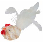 Trixie 8 cm Kedi Otlu Horoz Peluş Kedi Oyuncağı