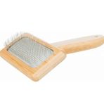 Trixie 9x15 cm Bambu Metal Tarama Fırçası