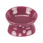 Trixie Ergonomik Yükseltilmiş Seramik Kase 0,15 l/ø 13 cm Bordo Seramik