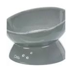 Trixie Gri 17 cm 0.35 lt Büyük Kedi Seramik Mama ve Su Kabı