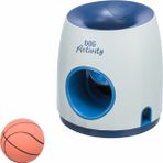 TRIXIE Köpek oyuncağı, zeka köpek aktivite strateji oyunu "Ball & Treat" – Köpekler için istihbarat zeka oyuncağı, 17 x 18 cm, hayvan koruma uyumlu, 32009