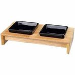 Trixie Mama Su Kabı Seti, 2x0,2lt, 28X5X15 cm - Ahşap