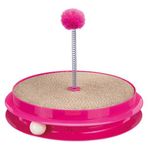 Trixie Pembe 48x25 cm Oyuncaklı Kedi Tırmalaması