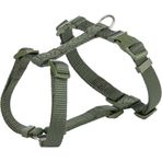 Trixie Premium H Tipi S-M 42x60 cm 15 mm Zeytin Yeşili Köpek Göğüs Tasması