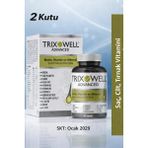 Trixowell Advanced Biotin Vitamin ve Mineral Içeren Saç Cilt ve Tırnak Vitamini - 2 Kutu SKT: 01.2029