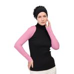 TRModam Uzun Kollu Bolero – Kaymaz, Terletmez, Tesettür Tesettür, Dört Mevsim Kullanıma Uygun - Pembe