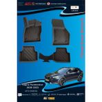 Trobus Cupra Formentor 2020-2023 Için 5,5d Carbon Style Havuzlu Paspas - Tpe Malzeme - Siyah