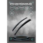 TROBUS Fiat Doblo 1 2006 Cam Rüzgarlığı 2li Takım