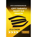 Trobus Fiat Doblo 4 2023 Cam Rüzgarlığı (4'lü)