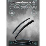 TROBUS Fiat Fiorino 2008 Cam Rüzgarlığı 2'li Takım