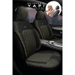 Trobus Ford Connect Hafif Ticari 2004-2010 Aracınıza Uyumlu Ticari Siyah Sarı Efes Konfor Serisi