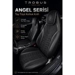 Trobus Renault Broadway 1990-2000 Uyumlu Angel Serisi Tay Tüyü Koltuk Kılıfı Siyah