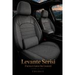 Trobus Renault Broadway 1990-2000 Uyumlu Levante Serisi Bel Destekli Keten Füme Koltuk Kılıfı