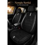 Trobus Renault Broadway 1990-2000 Uyumlu Nergis Siyah Ortopedik Tay Tüyü Koltuk Kılıfı