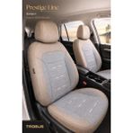 Trobus Renault Broadway 1990-2000 Uyumlu Prestige Line Keten Serisi Bej Koltuk Kılıfı
