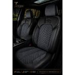 Trobus Renault Broadway 1990-2000 Uyumlu Vertör Serisi Ortopedik Tay Tüyü Füme Siyah Koltuk Kılıfı - Füme - Siyah